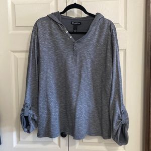 Hooded Sweatshirt from INC International Concepts - Gray / XL
